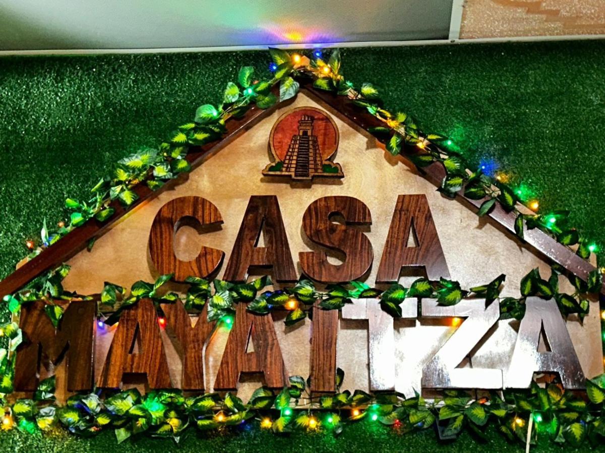 Casa Maya Itza Flores Exteriör bild